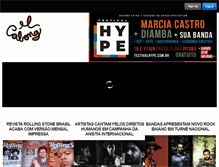 Tablet Screenshot of elcabong.com.br